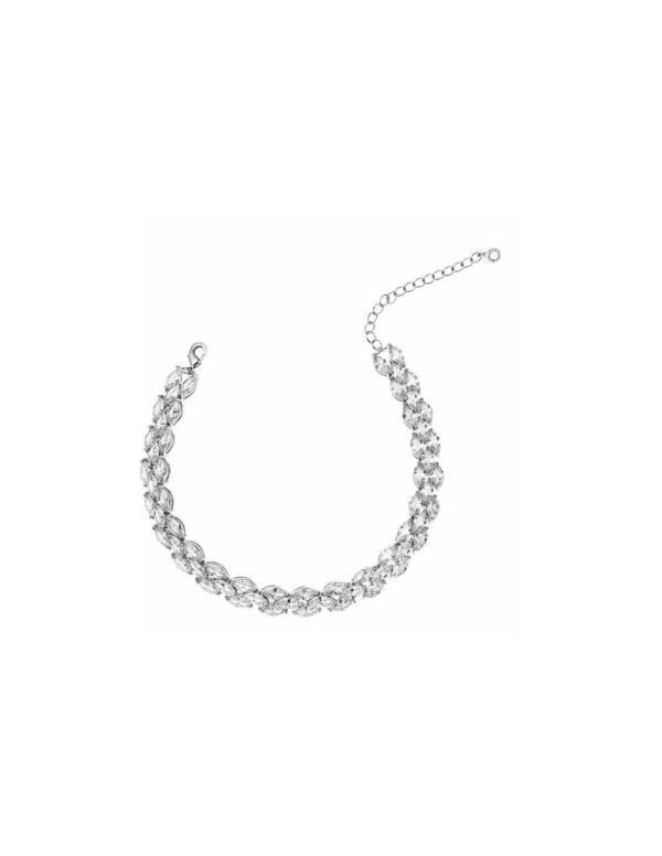 OTTAVIANI BRACCIALE CON CRISTALLI BIANCHI