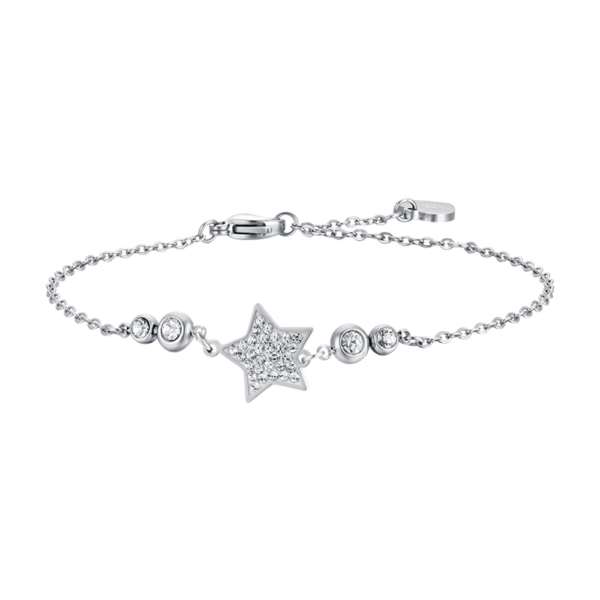 Bracciale donna Luca Barra in acciaio